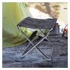 LUTFI Chairs Portable Camping Stool Compact Folding Stool, Suitable for Camping, Fishing, Gardening, Traveling and Beach (Color : B) Versatile view 2