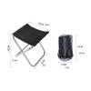 LUTFI Chairs Portable Camping Stool Compact Folding Stool, Suitable for Camping, Fishing, Gardening, Traveling and Beach (Color : B) Versatile view 3