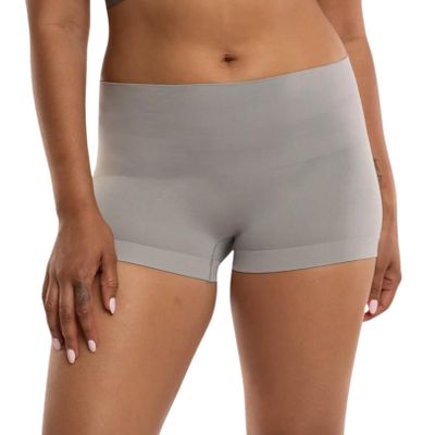Underoutfit at Waist Boyshorts - Shapewear Shorts Tummy Control - Boy Shorts Shapewear for Women, Tummy Control Shorts Grey