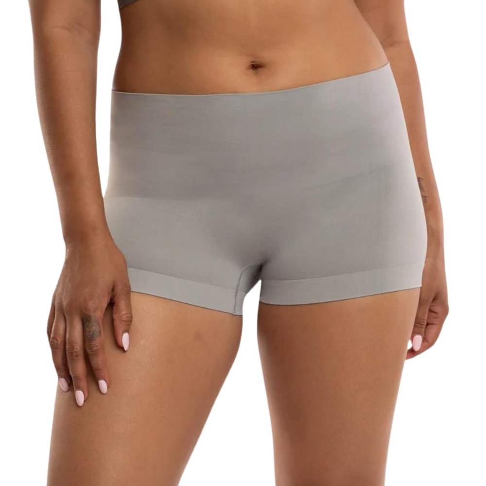 Underoutfit at Waist Boyshorts - Shapewear Shorts Tummy Control - Boy Shorts Shapewear for Women, Tummy Control Shorts Grey