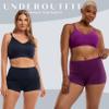 Underoutfit at Waist Boyshorts - Shapewear Shorts Tummy Control - Boy Shorts Shapewear for Women, Tummy Control Shorts Grey view 3