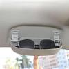 AWENGL Car Sunglasses Holder Glasses Case Storage Boxfor Skoda for Kodiaq Koroq 2019 2020 2021 2022 Sunglasses Holder Glasses Case, Gray view 4