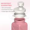 BEAUTAIL Collapsible Water Bottles 20.6oz, Silicone Foldable Portable Travel Water Bottle, BPA-Free, Leakproof Reusable for Traveling Camping Hiking Cycling Yoga Sports Outdoor, 1 Pack (Pink) view 4