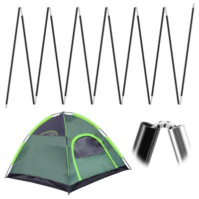 Aluminum Tent Poles Replacement - Pre-Assembled Tent Poles Stakes, Fits Both Female and Male Ends - Lightweight Tent Pole Repair Kit for Hiking Camping Backpacking Tent, 16FT 3IN