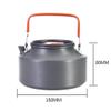 1.1L Camping Kettle Outdoor Coffee Kettle Camping Tableware Travel Tableware Outdoor Picnic Set view 2