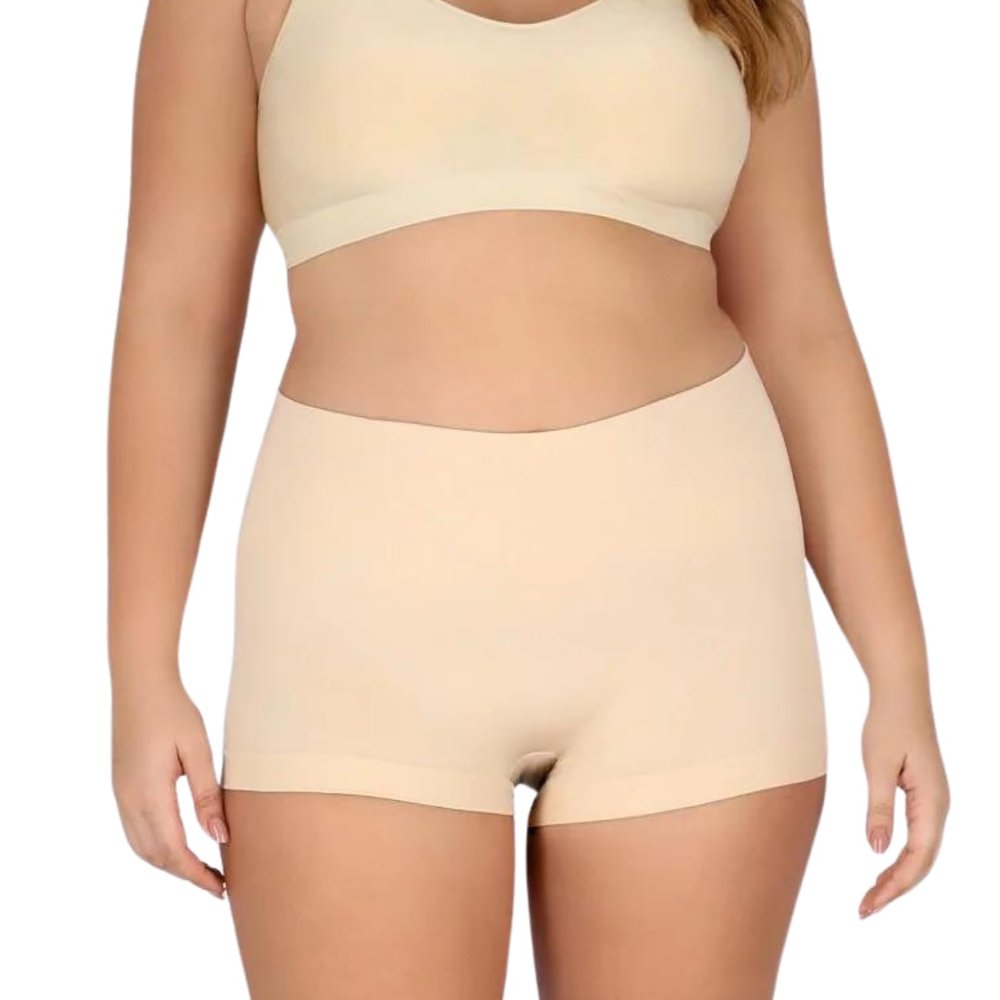 Underoutfit at Waist Boyshorts - Shapewear Shorts Tummy Control - Boy Shorts Shapewear for Women, Tummy Control Shorts Sand