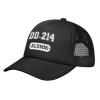 DD-214 US Army Alumni Trucker Hats Sun Hats Mesh UV Protection for Outdoor Sports Cap view 2