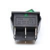 GANASOME 2 Pcs KCD4 Rocker Switch - 6 Pin DPDT 2 Position, AC 250V 10A 125V 16A, Green Light for Car, Motorcycle & Boat view 4