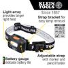 Klein Tools 56049 Rechargeable Headlamp/LED Lights & 935AB4V Level view 3