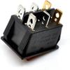 Ganasome 2 Pcs KCD4 Rocker Switch - AC 250V 16A 125V 20A, 6P Terminals, Double SPST 2 Way, Panel Mount with Green Light for Boat & Marine Equipment view 3