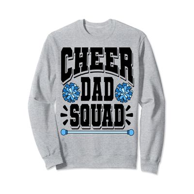 Cheer Dad Squad Of A Cheerleader Cheerleading Sweatshirt