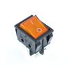 GANASOME 2pcs KCD4 DPST 4Pin On-Off Orange Light Panel Rocker Switch 16A/250V 20A/125V view 3