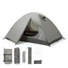 Backpacking Tent for 2 Person, Waterproof Windproof Lightweight Camping Tent, Instant Tent, Easy Setup for Outerdoor Mountaineering and Travel view 1