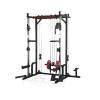 Power cage with LAT PullDown and Weight Storage Rack Optional Weight Bench, 1400 lb Capacity Power Rack for Home and Garage Gyms, Multiple Accessory Squat Racks for Full Body Workouts view 1