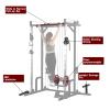 Power cage with LAT PullDown and Weight Storage Rack Optional Weight Bench, 1400 lb Capacity Power Rack for Home and Garage Gyms, Multiple Accessory Squat Racks for Full Body Workouts view 2
