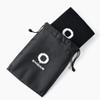ZYDAR Golf Towel for Golf Bags with Carabiner Clip,Premium Microfiber Waffle Pattern, Large, Black view 3
