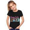 AIMAOMI Easter Day Prints Shirts Easter T-Shirt for Toddler Boys Girls Eggs Hunt Bunny Outfits Tractor Kids (Black, 10-12 Years) view 3