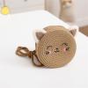 Children Girls Cartoon Sunshade Hat Beach Sun Hat Bag Kids Summer Accessories Baby Boy Cartoon Hat (Khaki, One Size) view 2