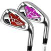#7 Golf Club Iron for Men Women Beginners Golf Swing Practice with Graphite/Steel Shaft (red,with Graphite Shaft) view 2