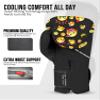 Exxact Sports Knockout Printed Youth Boxing Gloves for Kids (3-10 Years) with Padded Protection and Wrist Support, Durable Engineered Leather Kids Boxing Gloves for Boys and Girls (Smiley Face, 4OZ) view 2