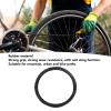 UPQRSG Bike Tire, 27.5X2.20 Bike Outer Tire, Foldable Replacement Bike Tire, Rubber Anti Slip Mountain Road Bike Folding Tire Replacement for Cycling(Black) view 2