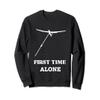 First solo flight glider student sailplane winch tow start Sweatshirt view 1