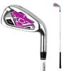 #7 Golf Club Iron for Men Women Beginners Golf Swing Practice with Graphite/Steel Shaft (Purple,with Graphite Shaft) view 3