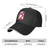 America Flag and Nepalese Flag Classic Baseball Caps,Adjustable Sandwich Cap Casquette Hats Dad Hat-74 Black view 3