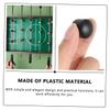 Sosoport 100pcs Foosball Table Feet Protectors Table Football Machine Caps Easy Installation Black Plastic for Standard Essential Foosball Accessories view 3