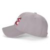America Flag and Nepalese Flag Classic Baseball Caps,Adjustable Sandwich Cap, Gray Casquette Hats Outdoor Trucker Dad Hat-26 view 2