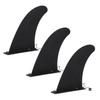 BCOATH 3pcs Clip Surfboard Fins Reinforced Design for Stability and Easy Installation Compatible Paddle Boards and Kayaks Water Dividers for Surfing