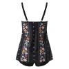 maisdgop Womens Tankini Bathing Suits High Waist Tummy Control Swimsuit Two Piece Swimsuits Tank Tops with Boyshort Swimwear view 4