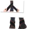 BCOATH 2 Pack Women Ankle Support Brace Sports Ankle Wrap Compression Suitable for Basketball Volleyball Yoga (grey Black) view 2