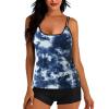 maisdgop Womens Tankini Bathing Suits High Waist Tummy Control Swimsuit Two Piece Swimsuits Tank Tops with Boyshort Swimwear view 1