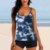 maisdgop Womens Tankini Bathing Suits High Waist Tummy Control Swimsuit Two Piece Swimsuits Tank Tops with Boyshort Swimwear view 2