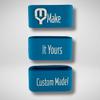 MYPadL Pickleball Paddle Personalizable Bands (Sky) view 2