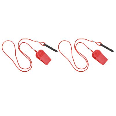 Treadmill Safety Key,2Pcs Treadmill Safety Key Running Machine Safety Switch Safety Lock Emergency Stop Replacement Cylinder Safety Clip for Household Commercial Treadmills