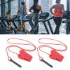 Treadmill Safety Key,2Pcs Treadmill Safety Key Running Machine Safety Switch Safety Lock Emergency Stop Replacement Cylinder Safety Clip for Household Commercial Treadmills view 3