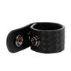 TACNEX Duty Belt Keepers w/Double Snaps for 2.25" Wide Leather Utility Belt Law Enforcement Police Officer Tactical Accessories Basketweave view 4