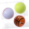 Anneome Practice Balls for Golf 3pcs Training Balls Sport Theme Design Great for Long Distance Practice and Warm-up view 3