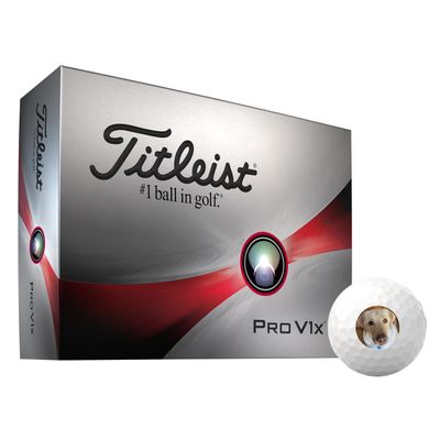 Titleist Pro V1x Custom Golf Ball, Box of 12 (one Dozen) | Personalize Golf Balls with Logo, Photo, or Text | Great Gifts for Dad, Corporate Gifts, Parties