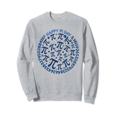 3.1415 Pi Digits Happy Pi Day Mathematics Math Teacher Funny Sweatshirt
