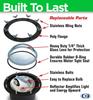 Deep Glow Green Underwater Dock Light - Brightest HID Submersible Light for Enhanced Fishing, Dock Illumination, Nighttime Safety, Easy Installation - Easy Installation view 2