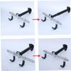 Anneome Wall Mounted Bike Hanger Adjustable Vertical Hook Space Saving Storage for Indoor Garages and Sheds for Boy Girl s Balance Bikes Mountain and view 4