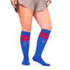 For Bare Feet NFL BUFFALO BILLS Cozy Feather Compression Varsity Stripe Team Color Small/Medium view 2