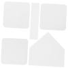 KOMBIUDA 5Pcs Softball Kickball Rubber Bases Durable Rubber Plates for Baseball Training for Pitching Practice Use view 1