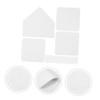 KOMBIUDA 5Pcs Softball Kickball Rubber Bases Durable Rubber Plates for Baseball Training for Pitching Practice Use view 4