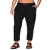 Avalanche Woven Ankle Pant for Women Quick Drying Hiking Pants with Pockets Ruched Black XS view 1