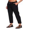 Avalanche Woven Ankle Pant for Women Quick Drying Hiking Pants with Pockets Ruched Black XS view 3