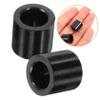 ADOCARN 30pcs Billiard Cue Angle Billiard Accessories Pool Stick Ferrules Billiard Cue Fitting Pool Cue Tips Billiard Cue Accessory Cue Ferrules for Pool Cues Pole Cover Portable PC Fiber, Black view 2